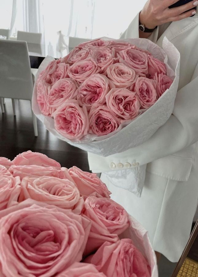 23 Pink O’Hara Roses – Luxury Bouquet with Fragrance