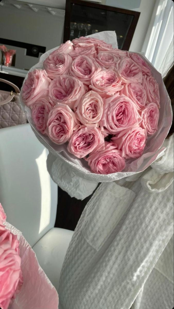23 Pink O’Hara Roses – Luxury Bouquet with Fragrance